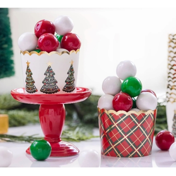 🆕 ktchn Printed Paper Party Cups, 75 Piece Set, Christmas - Picture 7 of 8